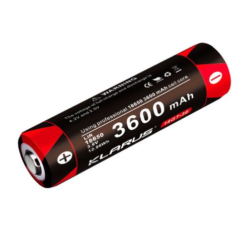 Klarus LiR 18650 3600 mAh