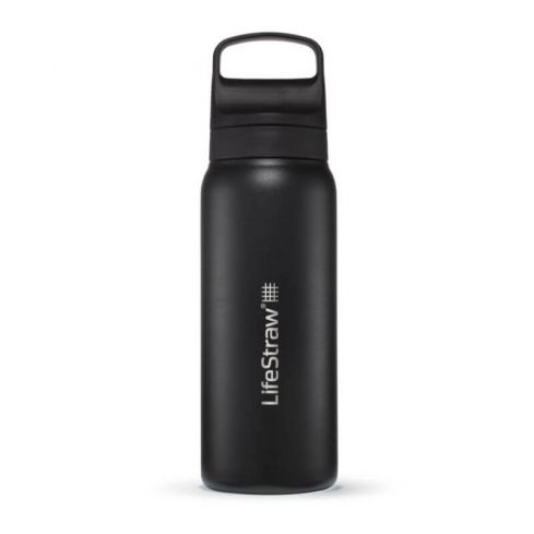 LifeStraw Go 2.0 Stainless Steel Water Filter Bottle 0,7L - Black