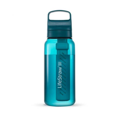 LifeStraw Go 2.0 Water Filter Bottle 1L - Laguna Teal