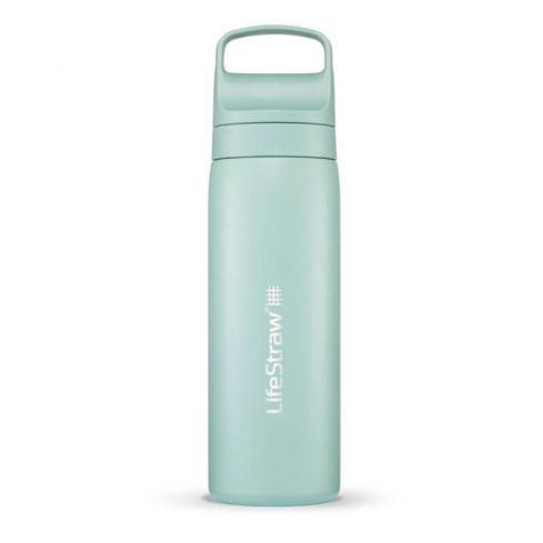 LifeStraw Go Series Stainless Steel Water Filter Bottle 0,5L - Seafoam