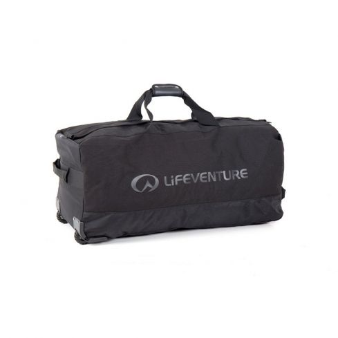 Lifeventure Expedition Wheeled Duffle 120 Litre Roll-Base, Black