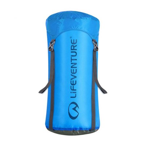 Lifeventure Ultralight Compression Sack, 10 Litre, Blue