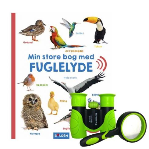 Explory 8x21 & Min Store Bog Med Fuglelyde