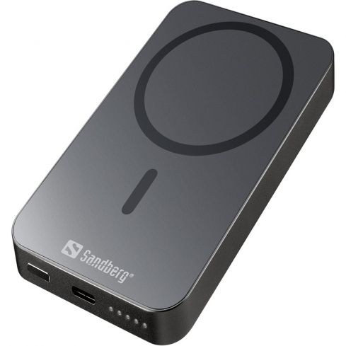 Sandberg Mag Wireless Powerbank 5000 ALU
